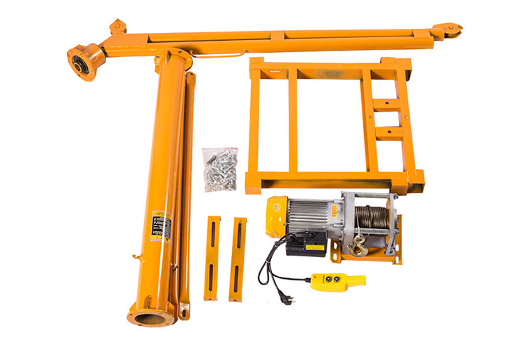 180 degree rotating outdoor crane