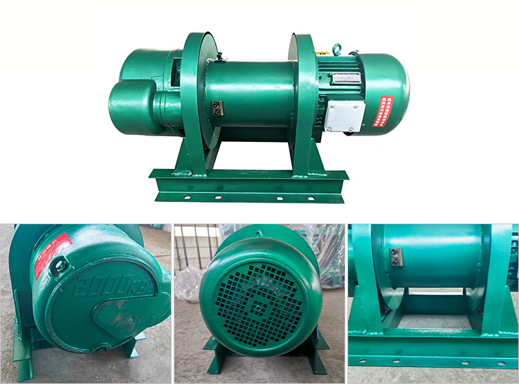 2T Electric Wire Rope Winch